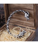 Viking Dragon Bracelet Arm Ring Oath Ring Armband Wristband Bangle Cuff ... - £20.35 GBP