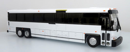 MCI D4500CT Coach Bus Blank/White  1:50 Scale Iconic Replicas 50-0542 New! - £55.07 GBP