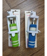Lot of 2 Mini Self Selfie Stick Wired Extendable For Iphone Android Mobi... - $4.75 CAD