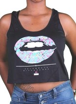 Civil Clothing Womens Black Talk That Talk Muscle Tank Top USA Made! NWT - $14.25