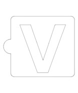V Letter Alphabet Stencil for Cookies or Cakes USA Made LS107V - €3,42 EUR V Letter Alphabet Stencil for Cookies or Cakes USA Made LS107V - €3,42 EUR