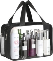 Clear Cosmetic Makeup Bag Toiletry Bag Large Waterproof Transparent Clear Travel - £19.82 GBP