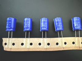 5X ELXY250ELL821MK20S Chemi-Con 820uF 25V 12.5x20 Electrolytic Radial Capacitor - $5.99