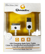 Qmadix USB Laden &amp; Sync Datenkabel für Apple IPAD Ipod IPHONE Gerät - 1.2m - $146.91 MXN