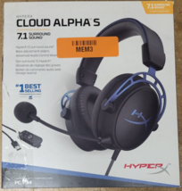 HyperX Cloud Alpha S Wired Over-Ear Gaming Headset - Blue - £51.89 GBP