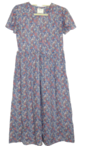 Madewell x Christy Dawn Midi Dress in Floral Garden Cotton Drawstring Fits XS-M - £195.45 GBP