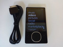 MICROSOFT  ZUNE  BLACK   80GB...NEW  BATTERY... - $179.99