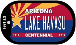 Lake Havasu Arizona Centennial Novelty Metal Dog Tag Necklace DT-1861 - £12.63 GBP
