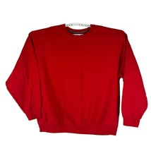 Fruit of the Loom Men&#39;s Red Crew Neck Sweatshirt Size 3XL - £10.98 GBP