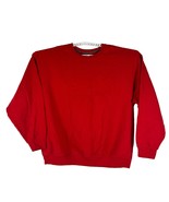 Fruit of the Loom Men&#39;s Red Crew Neck Sweatshirt Size 3XL - £11.00 GBP