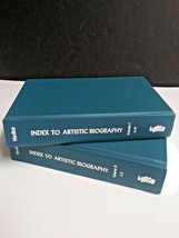 Havlice, Patricia Pate: Index to Artistic Biography Books (Volumes 1 &amp; 2... - $29.99