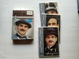Agatha Christies Poirot: The Classic Collection - Set 3 (DVD, 2009, 3-Disc Set) - £8.85 GBP