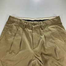 Eddie Bauer Pants Mens 31 x 28 Khaki Brown Tan Work Office Casual Dress ... - $29.68