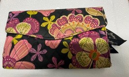 Vera Bradley Quilted Tri-Fold Wallet With Zipped Pouches - £10.54 GBP