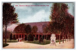 Mormon Tabernacle Exterior View Salt Lake City Utah UT UNP DB Postcard P22 - £2.19 GBP