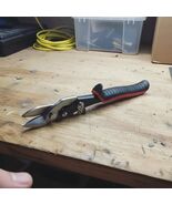 Malco AV1 Left Cut Aviation Snips - Red Grip, Forged Steel Jaws, 1 Count - $627.56 MXN