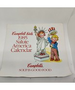 Vintage Campbell&#39;s Soup Food 1985 Salute America Campbell Kids Calendar ... - $15.45 CAD
