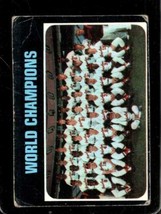 1971 Topps #1 World Champions Orioles Poor Orioles *X69867 - £1.65 GBP