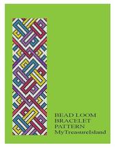 Bead Loom Geometrical Motifs 6 Multi-Color Bracelet Pattern PDF BP_55 - $5.00