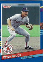 1991 Donruss #178 Wade Boggs Boston Red Sox - £0.86 GBP