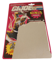 G.I. Joe ARAH 1991 Ninja Force Storm Shadow Full Backer Card - £10.51 GBP