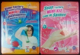 Slime Factory &amp; Soap Factory Mini Kit Science For Brain Stimulation Expe... - $7.31