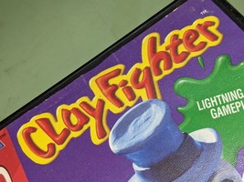 ClayFighter Sega Genesis Complete in Box - £24.61 GBP