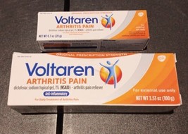 2 Pc Arthritis Pain Reliever  Topical Gel &amp; Travel Size (P2) - £19.49 GBP