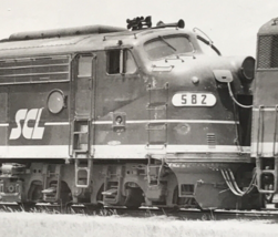 Seaboard Coast Line Railroad SCL #582 E9A Electromotive Train Photo Jacksonville - £7.44 GBP