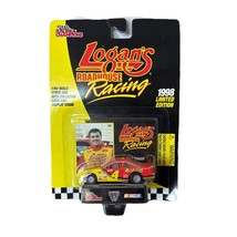 1998 Logans Roadhouse Brad Baker #4 Stock Car Collector Card Stand 1:64 ... - $14.02
