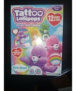 Tattoo Lollipop Tattoo Your Tongue 12 Cards And Pops Care Bear Valentine... - £12.54 GBP