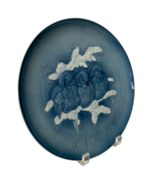 Wall Plate Safe Together 3D Blue Wallace Hutschenreuther Germany Vintage... - $298.59 MXN