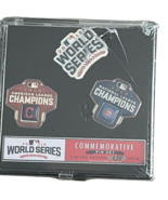Chicago Cubs Cleveland Indians 2016 World Series Champions Pin Set of 3 ... - $509.58 MXN