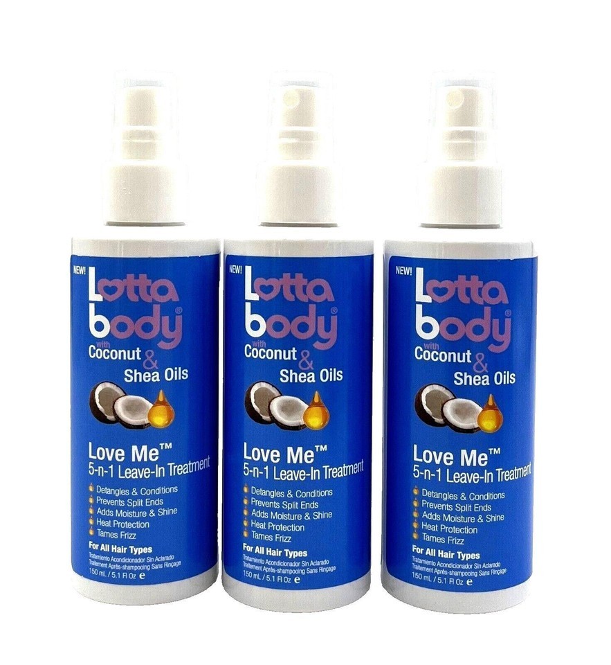 Lottabody Love Me 5 N 1 Leave In Treatment 5.1 oz-3 Pack - $27.77