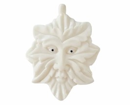 ? Celtic Green Man Pendant – Hand-Carved Bone Amulet ? - $374.24 MXN