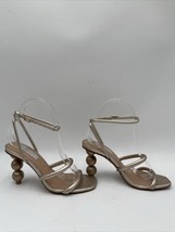 Women’s Steven By Steve Madden Jaimeh Tubular Strap Sandals Beige Size 6 - £18.49 GBP