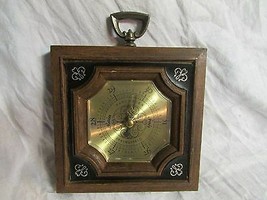 Vintage Springfield Barometer weather guage works USA mid century - $14.99