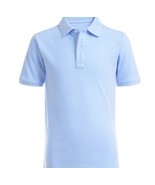 Chaps Boys&#39; Polo ,Size M (5/6)  , Light Blue ,NEW - $245.46 MXN