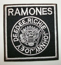 Ramones Embroidered Patch~2 7/8&quot; x 2 7/8&quot;~Hall of Fame 2007~Iron or Sew ... - £3.39 GBP