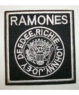 Ramones Embroidered Patch~2 7/8&quot; x 2 7/8&quot;~Hall of Fame 2007~Iron or Sew ... - £3.33 GBP