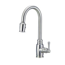 Danze D454057SS Opulence 1 Handle Pull-Down Kitchen Faucet, Stainless Steel - £111.69 GBP