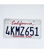  California Sesquicentennial - 150 Years Passenger License Plate 4KMZ651 - $362.74 MXN