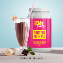 Gym Bunny Protein Princess Whey Protein Powder Choc – Pure Protein Tastes Great - £32.47 GBP