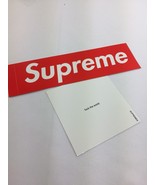 (2) Supreme SS18 Sticker 1x Box Logo &amp; 1x F The World - $14.33 CAD