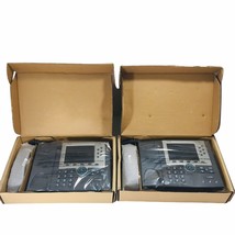 Lot of (2) Cisco IP Phone 7965 Unified Business IP VoIP Office Phone CP-7965G - $113.99