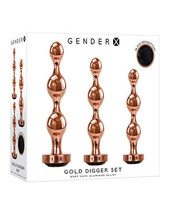 Gender X Gold Digger Set - Rose Gold/Black - $73.00