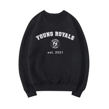 Young Royals TV Show Inspired Sweatshirt Hillerska Skolan Hoodie Women C... - $111.05