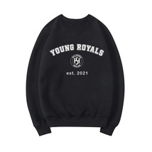 Young Royals TV Show Inspired Sweatshirt Hillerska Skolan Hoodie Women C... - £88.56 GBP