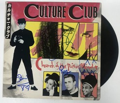 Culture Club Signed Autographed &quot;Church of the Poison Mind&quot; Record Album - COA - £119.46 GBP