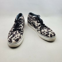 Nike Zoom Air Stefan Janoski Skate Shoes Snow Leopard Print Mens Sz 9 US - £26.89 GBP